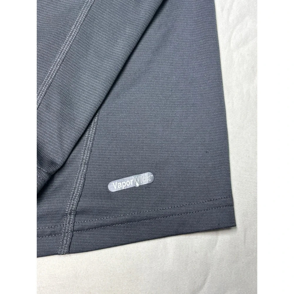 The North Face Mens VaporWick 1/4 Zip Performance‎  Pullover Gray XL Long Sleeve